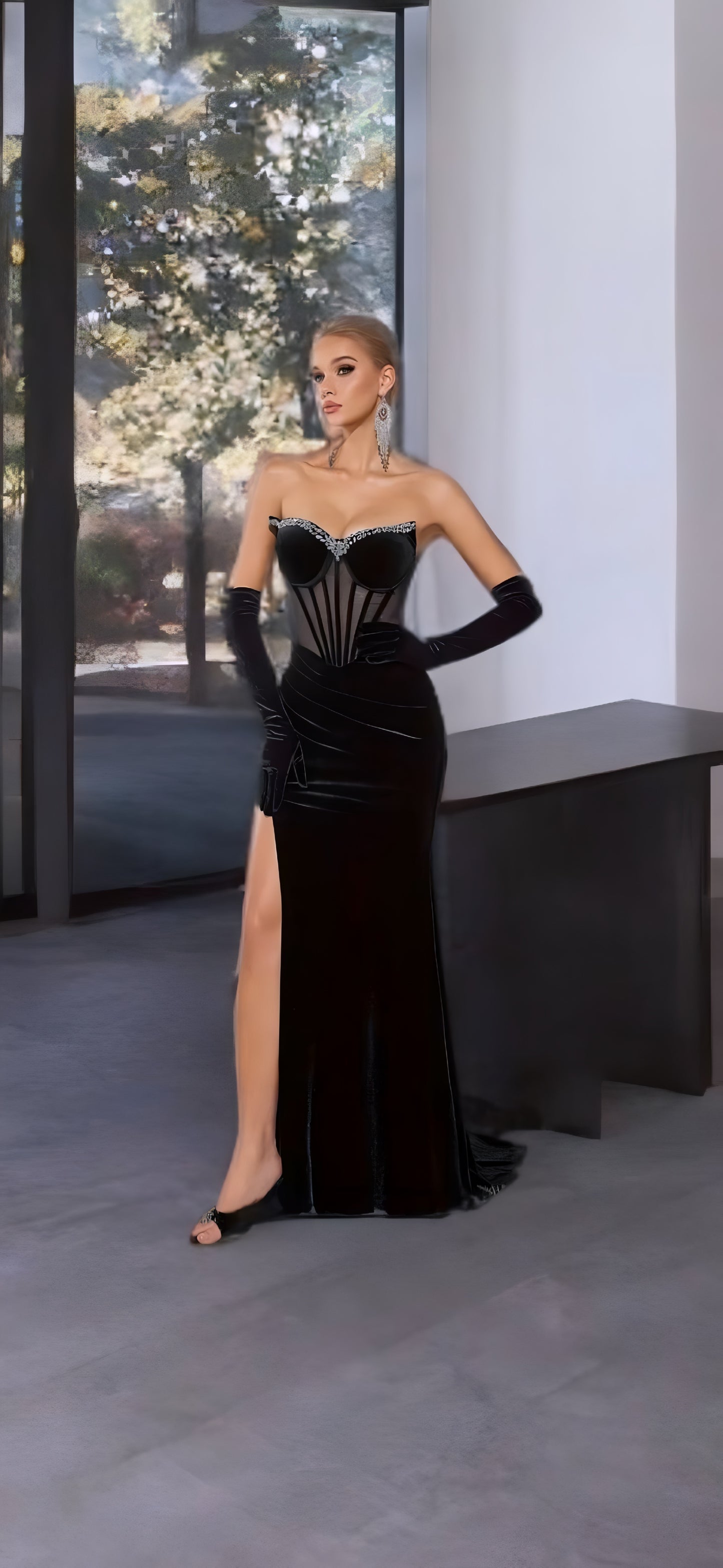 The Noir Obsession Gown