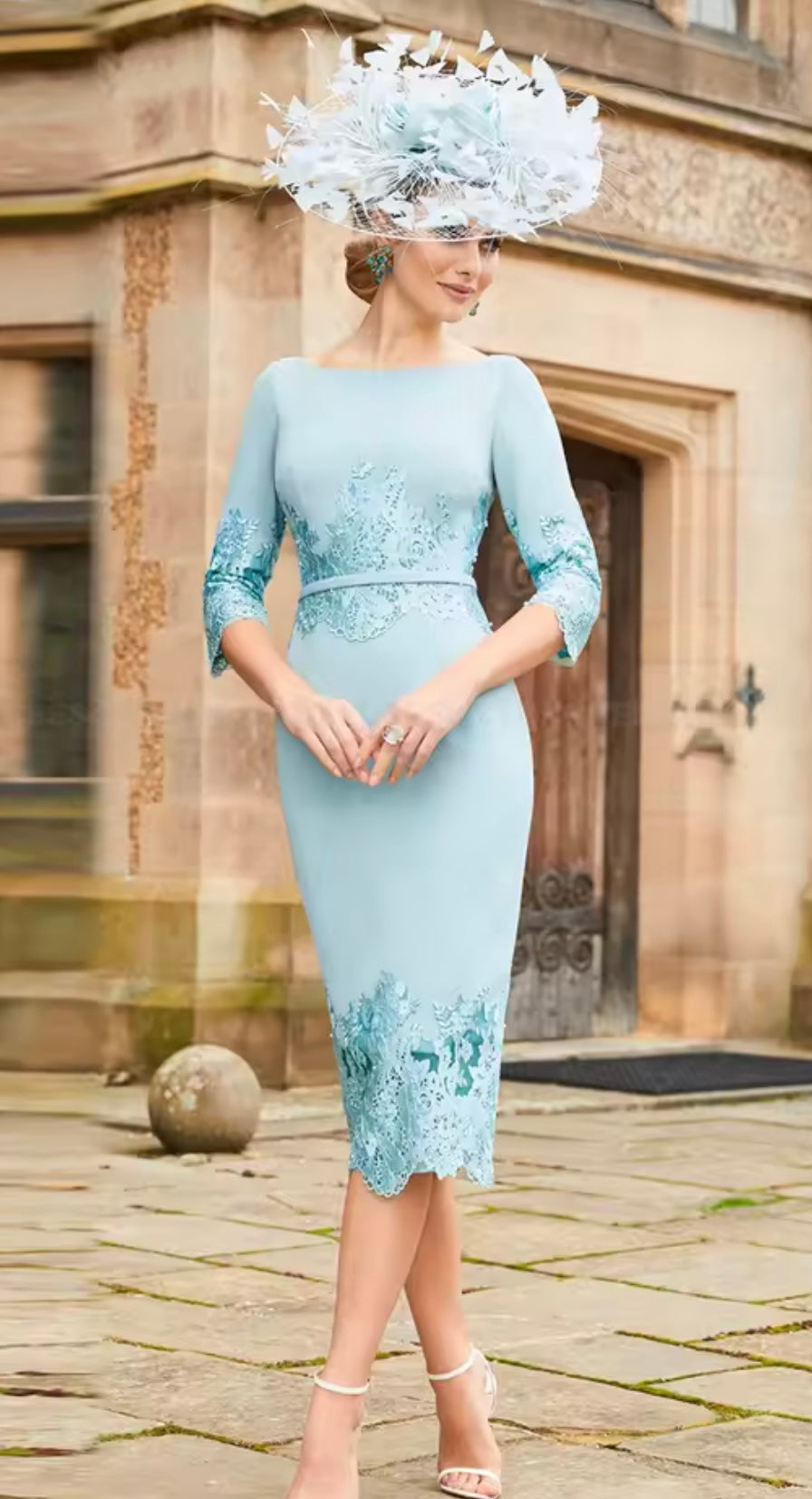 Aqua Lace Ensemble