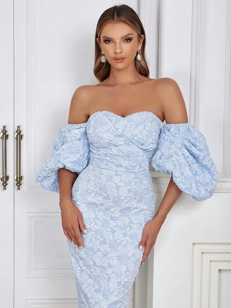 Azure - Bloom Elegance Dress