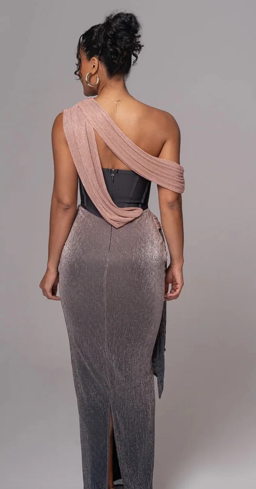 The Rosé Dusk Gown