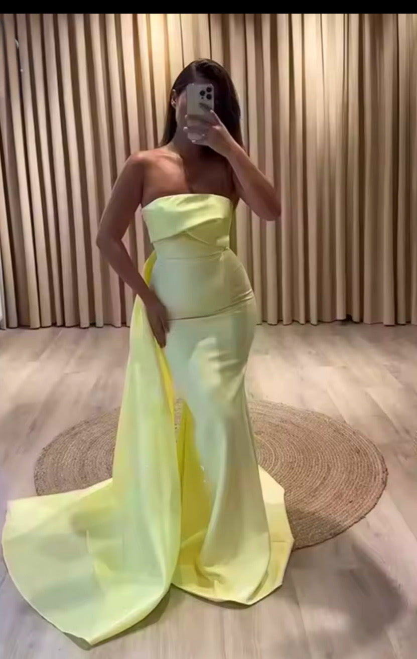 The Lemon Sorbet Gown