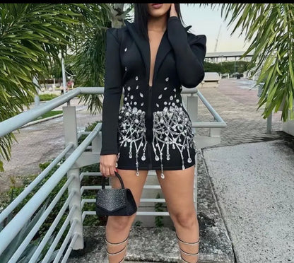 After Dark Blazer Dress