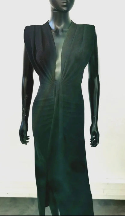 Midnight Muse Midi Dress