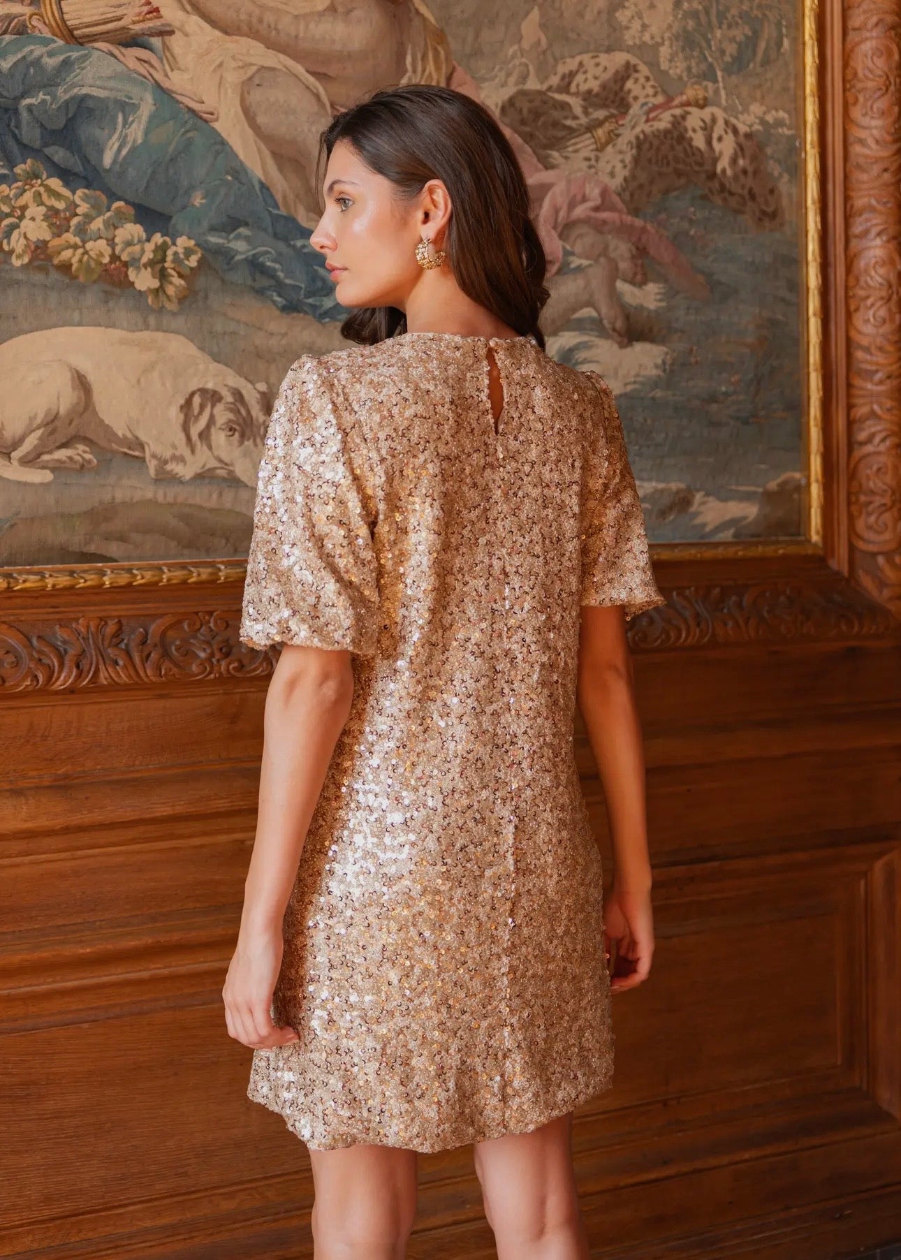 Golden Hour Sequin Mini