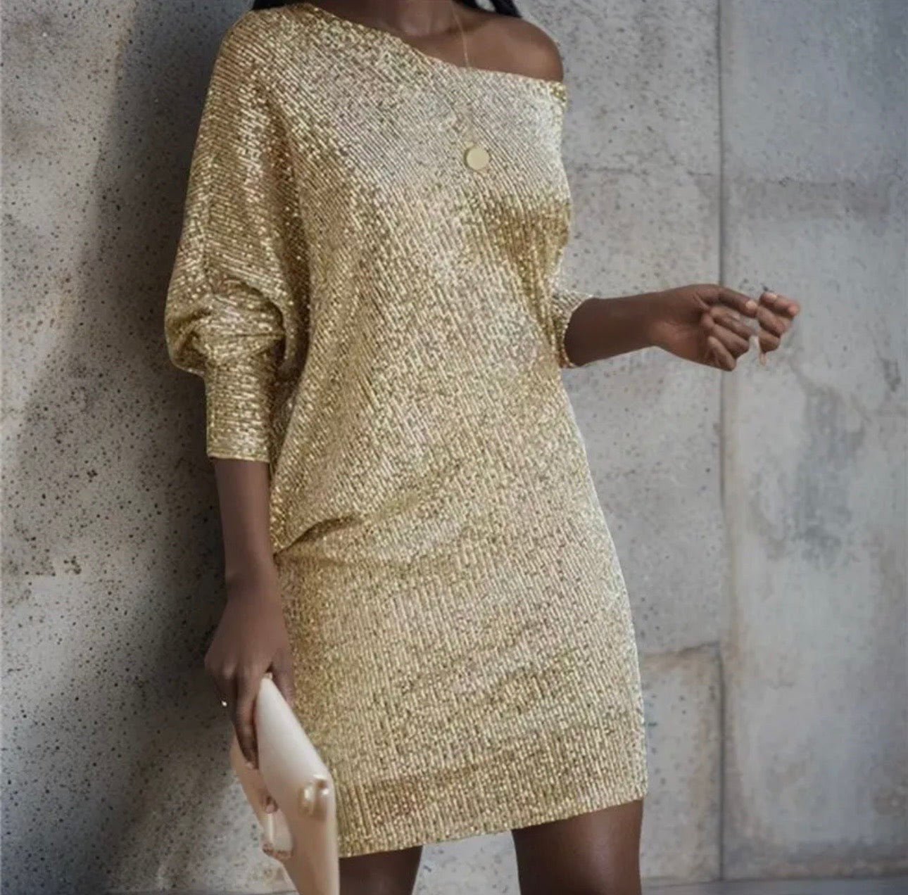 City Lights Sequin Mini Dress