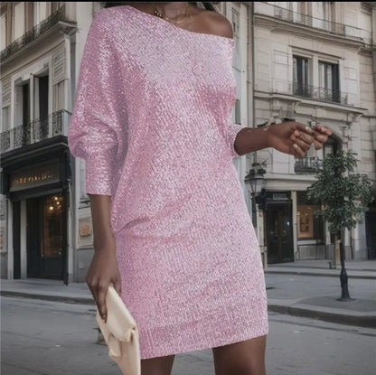 City Lights Sequin Mini Dress