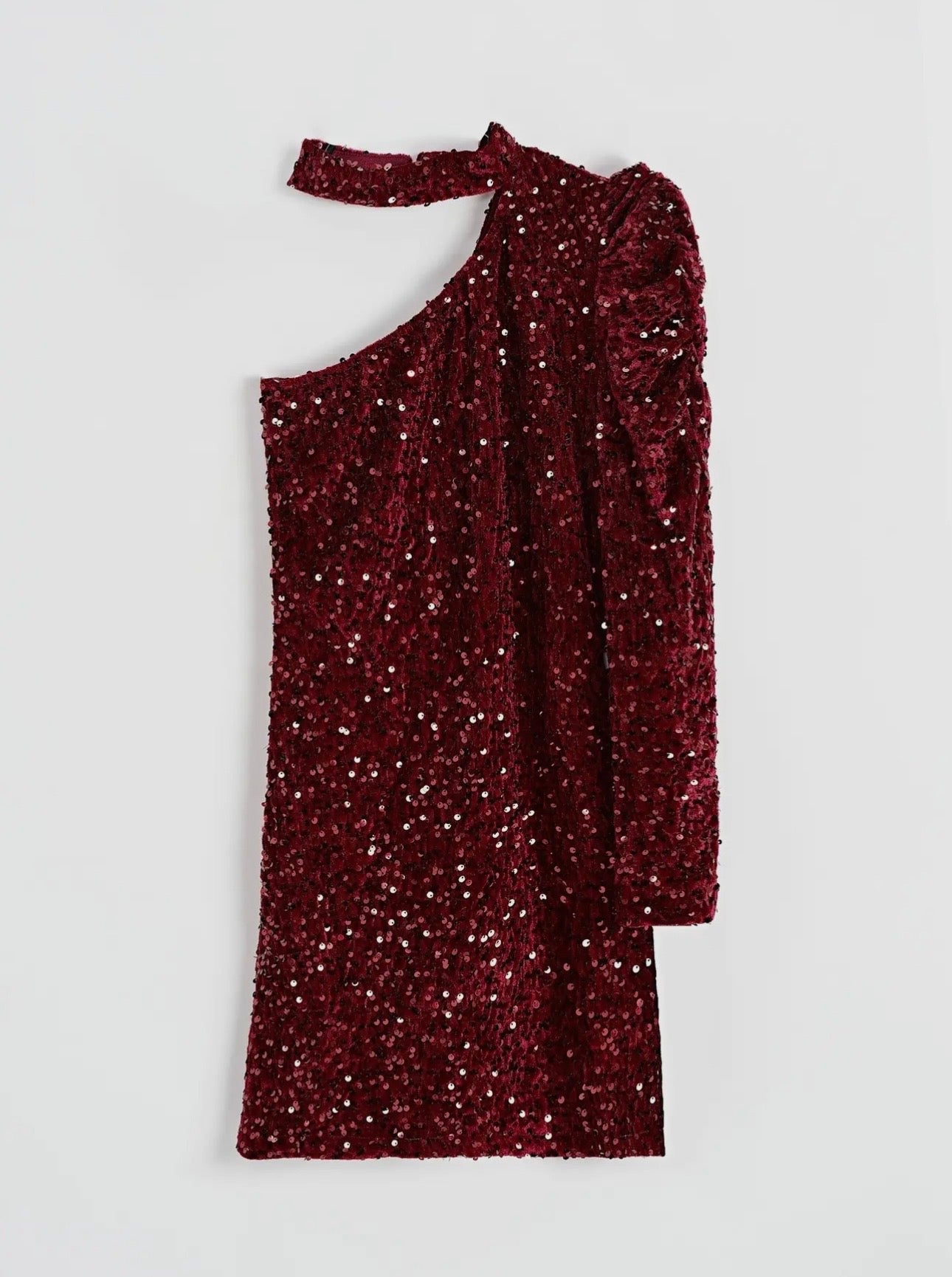 After Dark One-Shoulder Mini