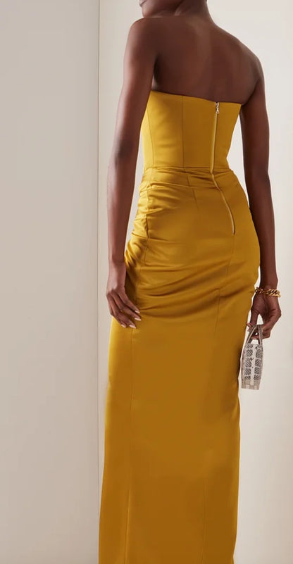 The Golden Solstice Gown