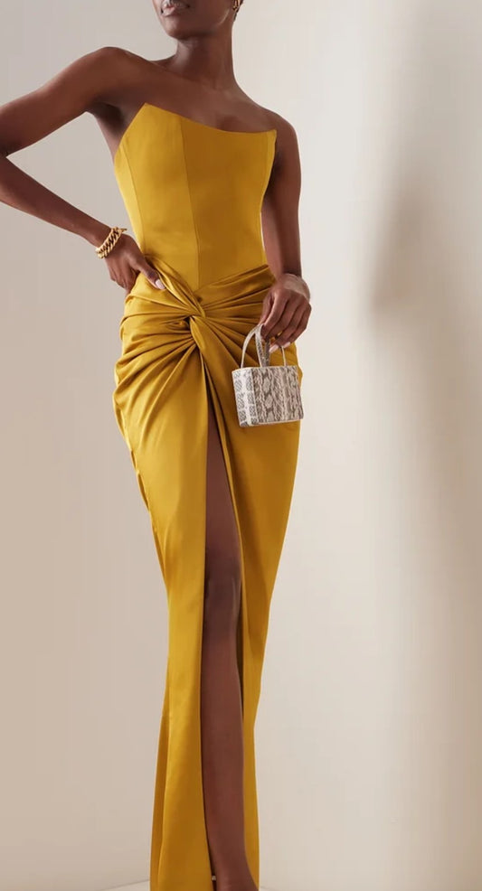 The Golden Solstice Gown